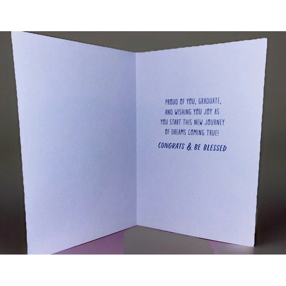 DaySpring Graduation Card – Wherever Heaven Leads You – Encouragement – New